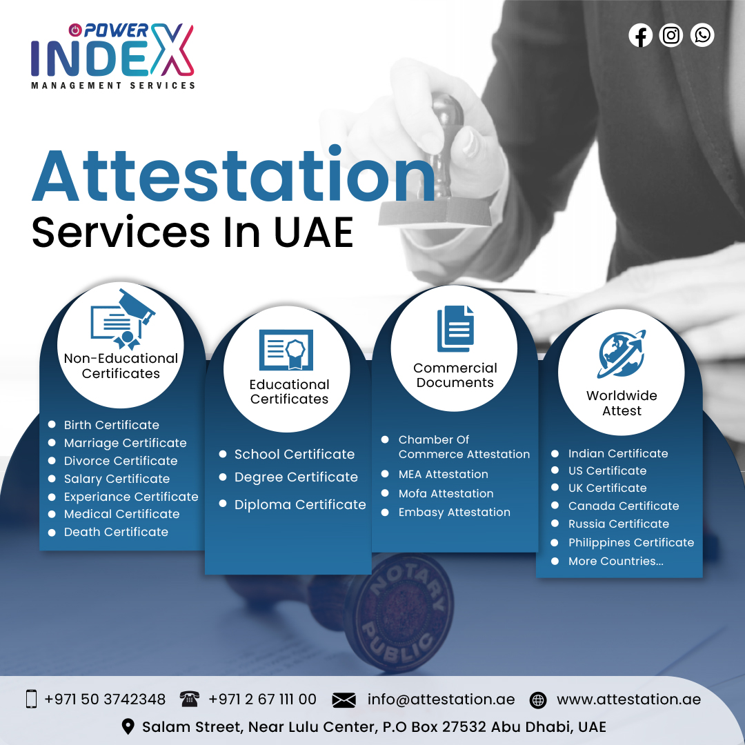 UAE Attestation Documents